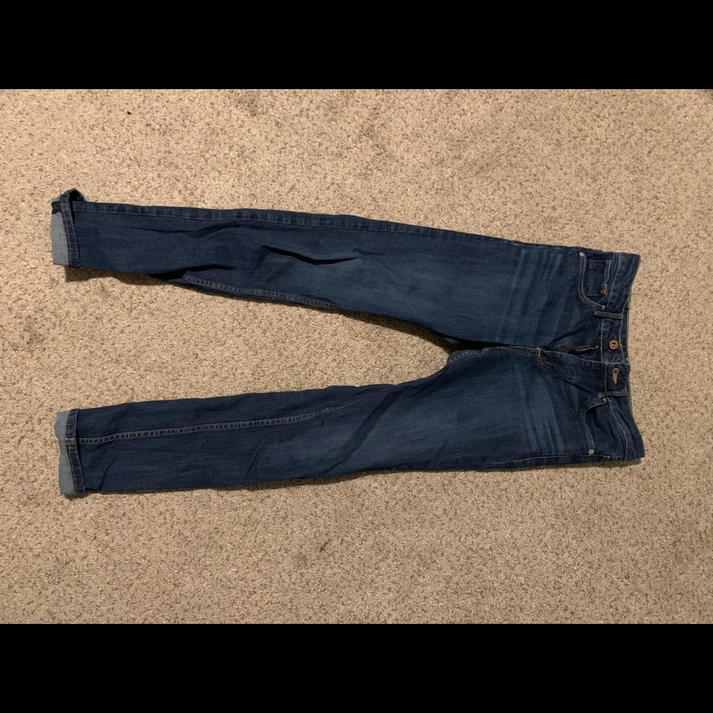 H&M high rise jeans